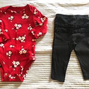 Carter’s Floral Outfit